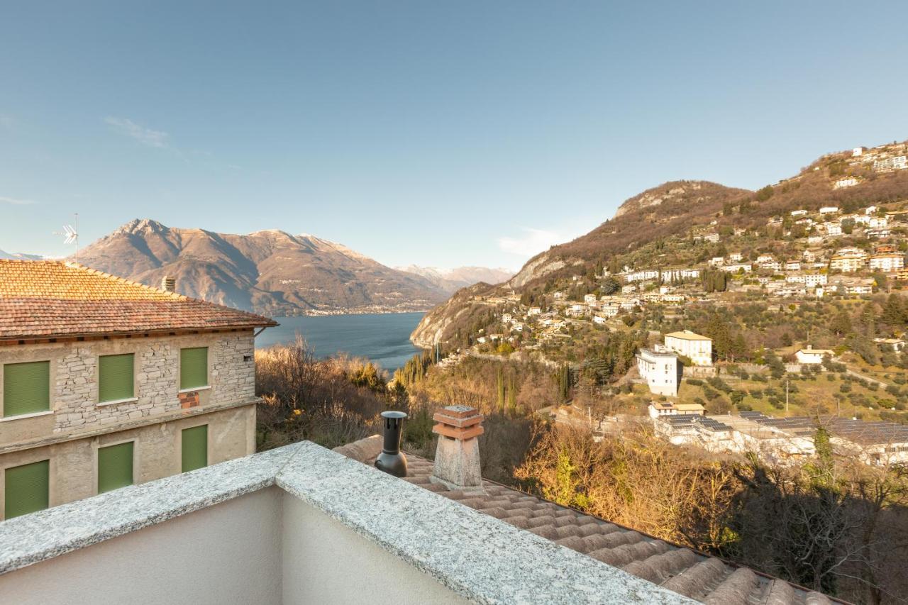 Mysa Properties - Casa Chicca, Flat With Lake View Terrace Perledo Exterior foto